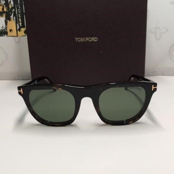 Tom Ford TF5895-B 052 Dark Havana Square Eyeglasses NEW - Picture 10 of 13